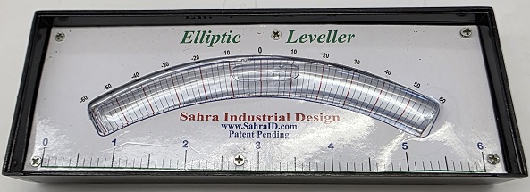 Precision Angle Pro Elliptical Bubble Leveler